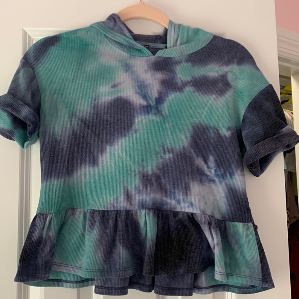 Cute s/s waffle top